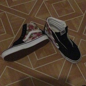 Vans Pink Floral SK8-Hi
